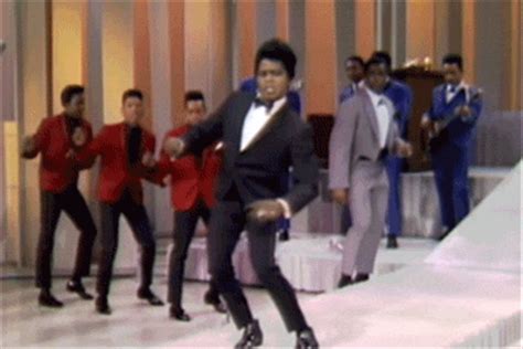 I think slides are easier to start with and to get you i. . James brown dancing gif